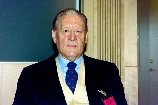 Nils Liedholm på plats