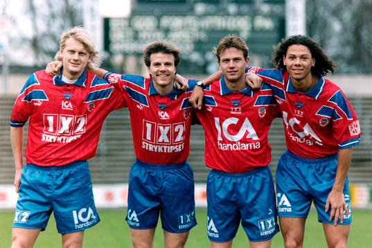Ulrik Jansson, Roland Nilsson, Patrik Andersson och Martin