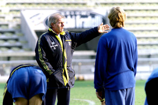 Nevio Scala, tränare i Parma