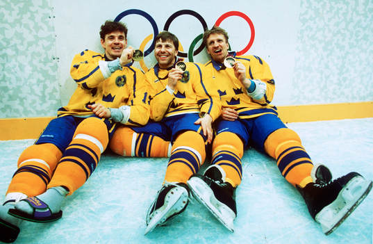Bläddra bland fler bilder av OS, Ishockey, final, Sverige - Kanada
