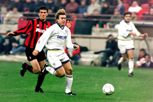 Tomas Brolin, Parma med bollen