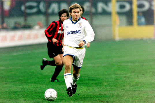 Tomas Brolin, Parma med bollen