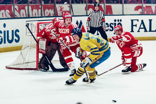 Jonas Bergqvist, Sverige framför det ryska målet