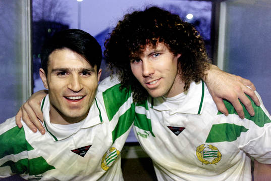 Cebrail Mermer och Hans Eskilsson, Hammarby