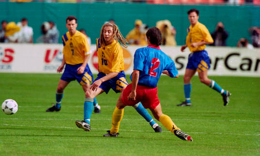 Henrik Larsson i närkamp