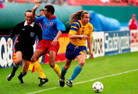 Henrik Larsson i fart