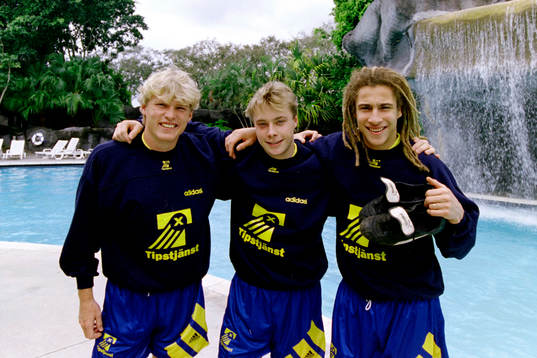 Mats Lilienberg, Anders Andersson och Henrik Larsson,