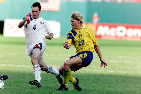 Mats Lilienberg, Sverige uppvaktas av Mike Burns, USA