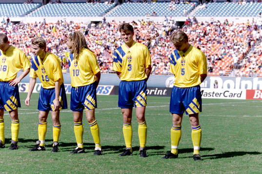 Niclas Alexandersson, Henrik Larsson, Magnus Erlingmark och