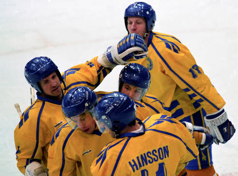 OS, Lillehammer, Ishockey, Gruppspel, Sverige - Kanada
