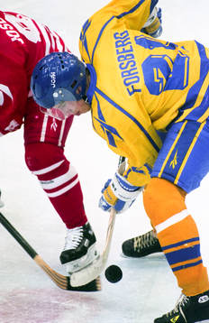 Peter Forsberg Sverige tar tekning