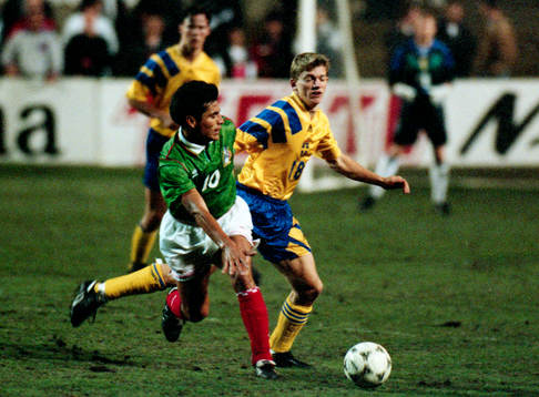 Jesper Blomqvist i närkamp