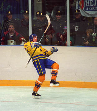 Peter Forsberg, jubel