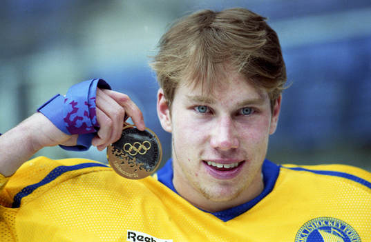 Peter Forsberg, Sverige med sin guldmedalj