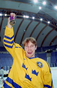 Peter Forsberg, Sverige med sin guldmedalj
