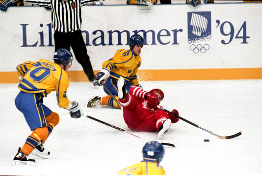 OS, Ishockey, final, Sverige - Kanada