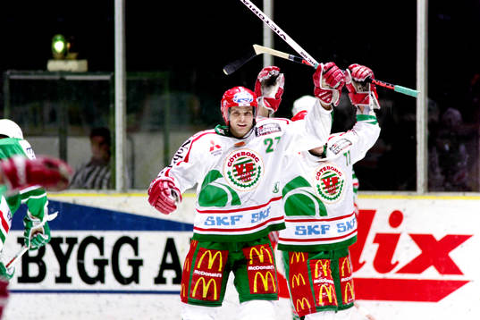 Pär Edlund, Västra Frölunda jublar