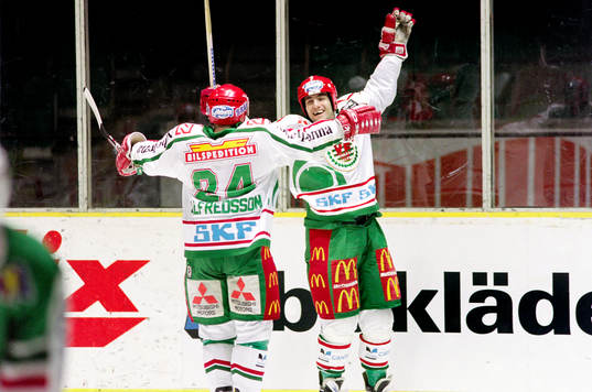 Daniel Alfredsson och Peter Berndtsson, Västra Frölunda