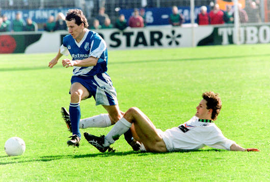 Fotboll, Bundesliga, Borussia Mönchengladbach - Leipzig,