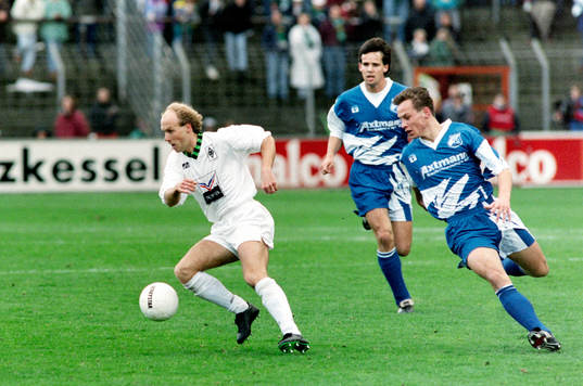 Fotboll, Bundesliga, Borussia Mönchengladbach - Leipzig,