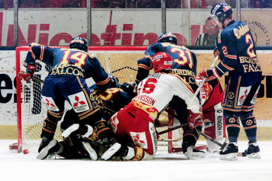 Ishockey, SM, Semifinal 1, Djurgården - Modo, 1-2, Sudden