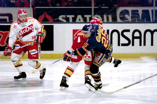 Ishockey, SM, Semifinal 1, Djurgården - Modo, 1-2, Sudden