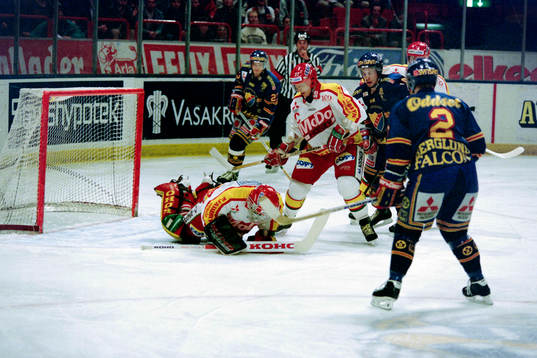 Ishockey, SM, Semifinal 1, Djurgården - Modo, 1-2, Sudden