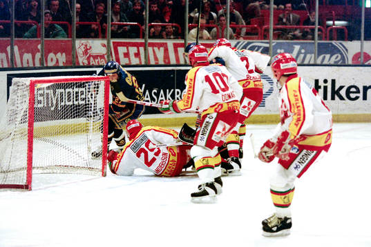 Ishockey, SM, Semifinal 1, Djurgården - Modo, 1-2, Sudden