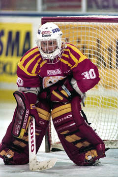 Michael Sundlöv, målvakt i Brynäs