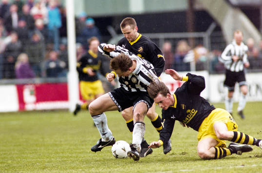 Mats Andersson, Landskrona i kamp om bollen