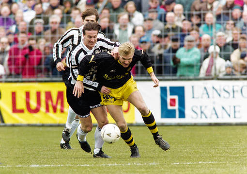 Johan Mjällby, AIK med bollen
