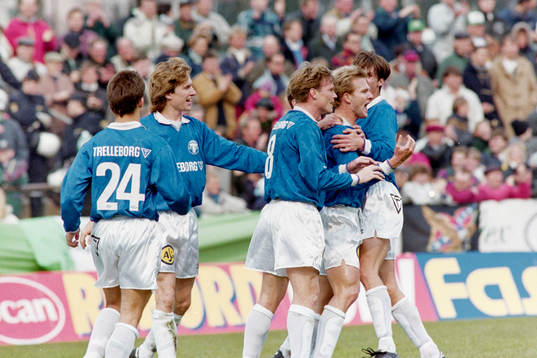 Joachim Karlsson ochTrelleborg jublar