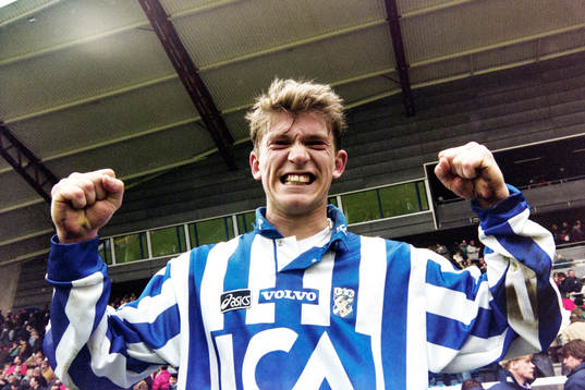 Göteborgs Jesper Blomqvist, glad matchhjälte