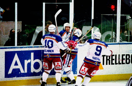 MIF. Glädje. SM-Guld