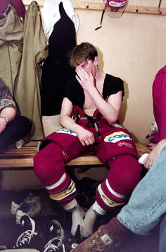 Peter Forsberg, Modo deppar