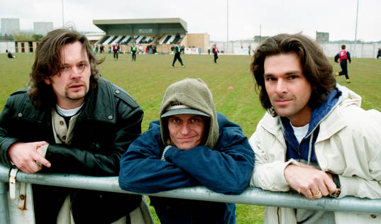 GES. Anders Glenmark, Thomas "Orup" Eriksson och Niklas