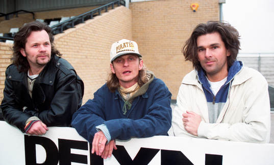 GES. Anders Glenmark, Thomas "Orup" Eriksson och Niklas