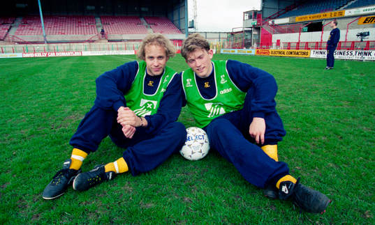 Niclas Kindvall och Jesper Blomqvist