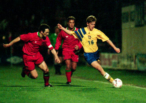 Jesper Blomqvist uppvaktas