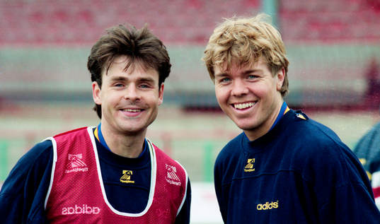 Anders Limpar och Tomas Brolin