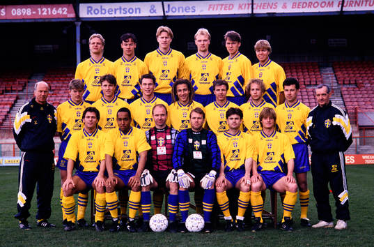Fotboll, Landskamp, Träningsmatch, Wales - Sverige 20