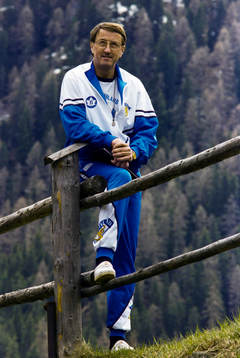 Curt Lindström, förbundskapten i Finland