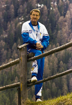 Curt Lindström, förbundskapten i Finland