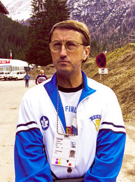 Curt Lindström, förbundskapten i Finland