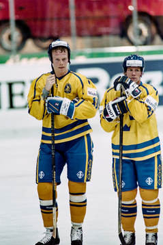 Mats Sundin och Mikael Andersson, Sverige deppar