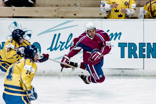 Ishockey, VM, Sverige - Norge