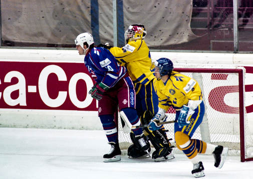 Johan Hedberg, målvakt i Sverige