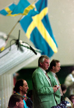 Curt Lundmark, förbundskapten i Sverige