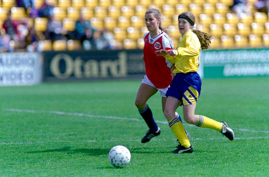 Fotboll, F16, Sverige - Norge, 6-1