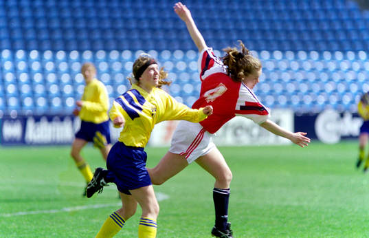 Fotboll, F16, Sverige - Norge, 6-1
